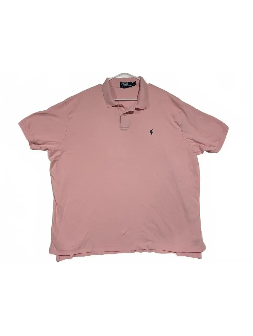 Polo Ralph Lauren Classic Fit Pink Short Sleeve Polo Shirt Mens XXL
